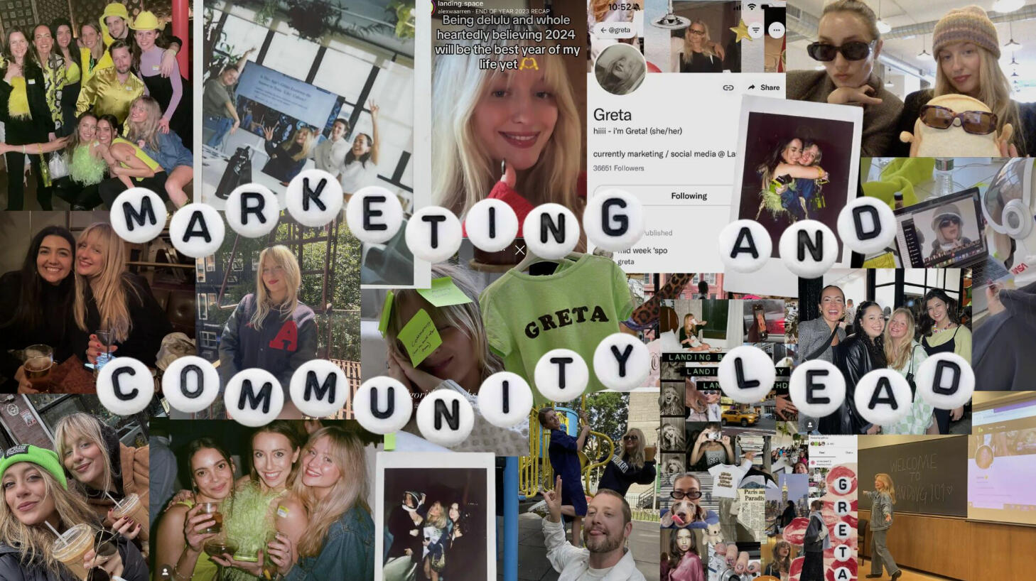 Promotion Board Graphic created by my former manager, Liz Friedland